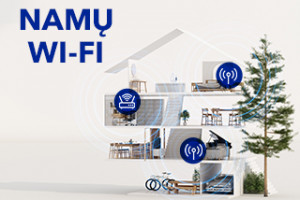 Namų Wi-Fi sprendimai