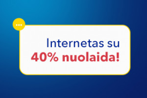 Interneto pasiūlymas tau!