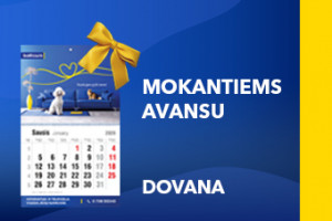 Mokantiems avansu - DOVANA!