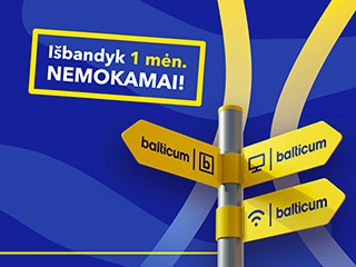 Atrask atnaujintą internetą ir televiziją!