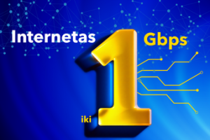 Internetas iki 1 Gbps - tik 15,90 €/mėn.